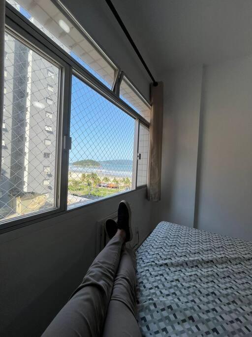 Vista Mar, Moderno Para Relaxar. Apto Completo ! São Vicente エクステリア 写真